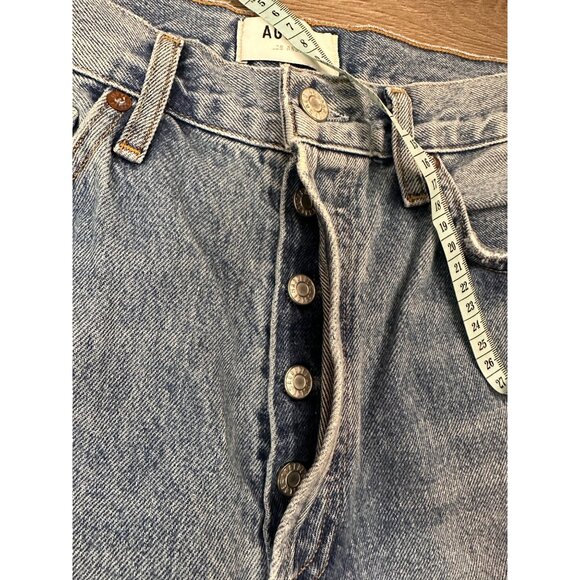 AGOLDE Riley High Rise Straight Crop in Escalate 28 - Picture 7 of 13